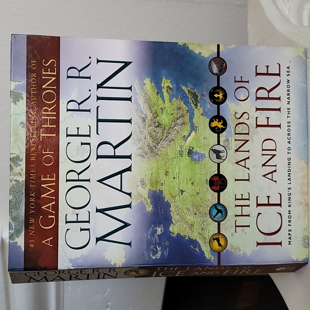 The Land of Ice and Fire - Game of Thrones maps